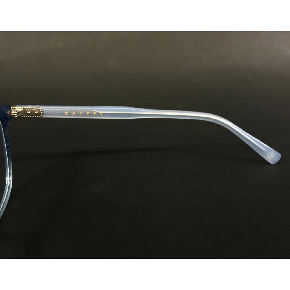 Erkers Eyeglasses Frames BRIDGETON Waves Blue Fade Cat Eye Full Rim 50-18-145